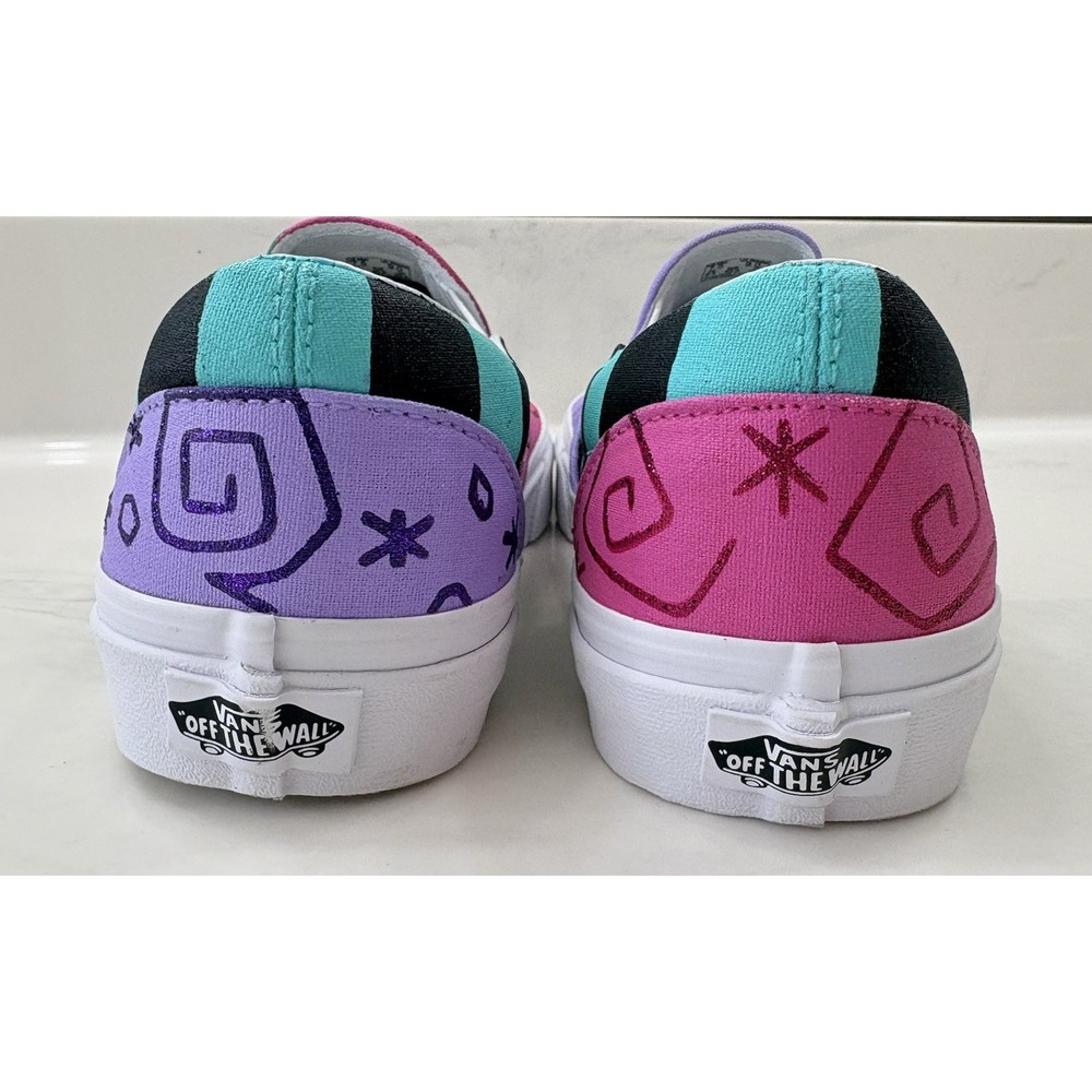 Nightmare Before Christmas Alice In Wonderland Vans Womens 9 Men's 7.5 Custom - Picture 6 of 10